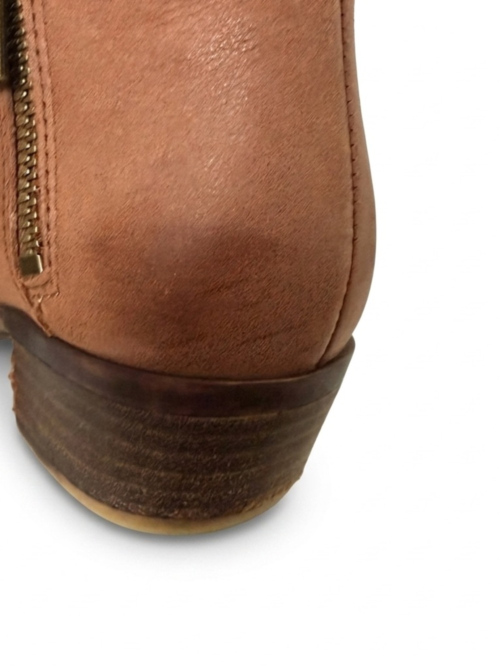 Lucky Brand LP Burklee Brown Leather Ankle Booties - Picture 7 of 8